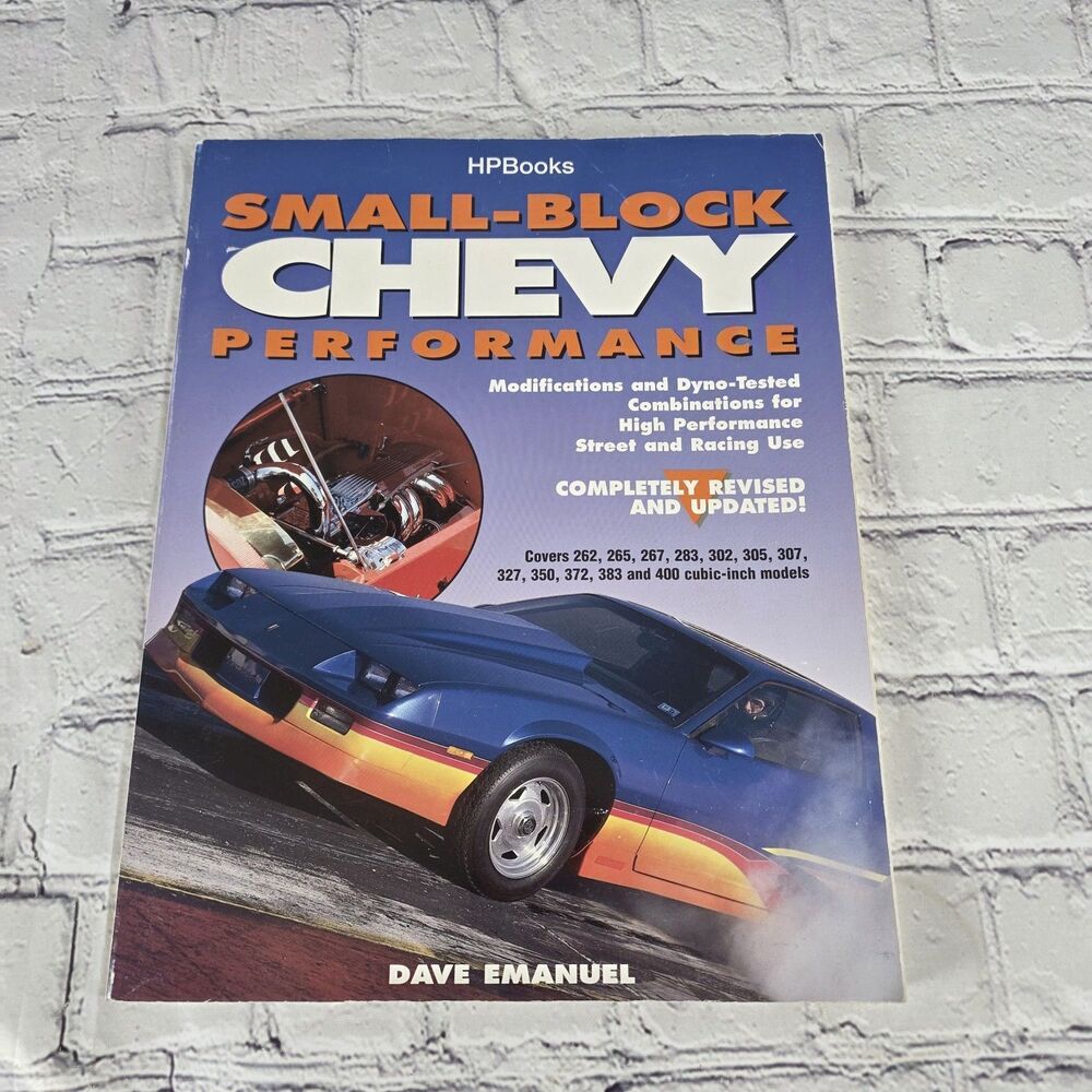 Small Block Chevy Performance Manual Book 1996 by Dave Emanuel Great Condition